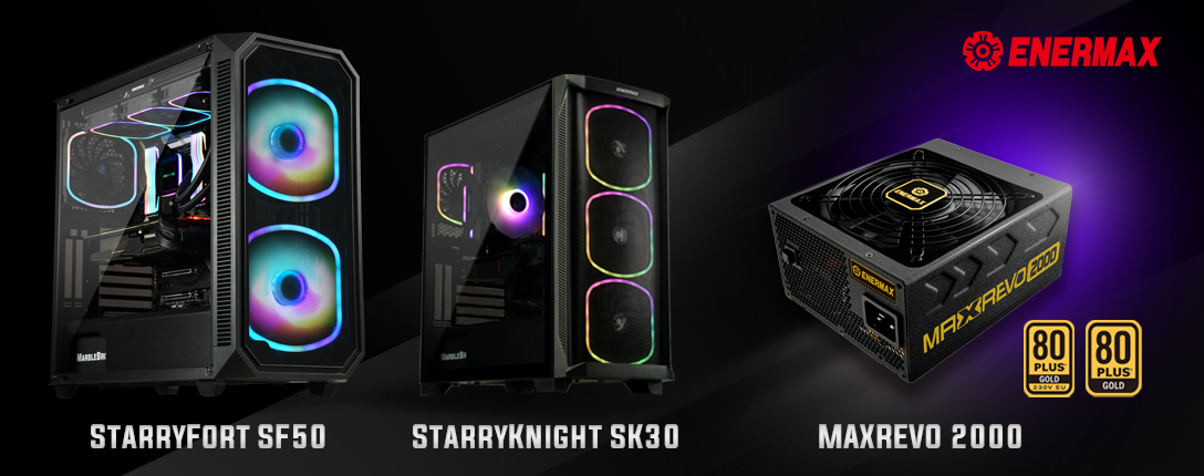 ENERMAX announces a wide lineup of new products at Computex 2021
