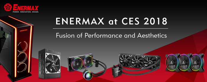 ENERMAX will showcase beastly 1800W PSU and RGB gaming gear at CES 2019