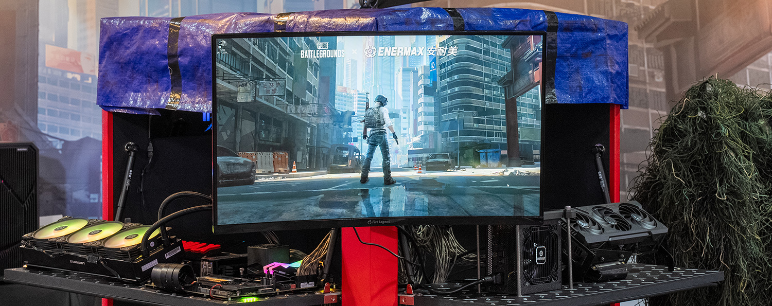 ENERMAX與《PUBG絕地求生》聯手於2023 GAMEFORCE 電競嘉年華  展示全新電競電腦！