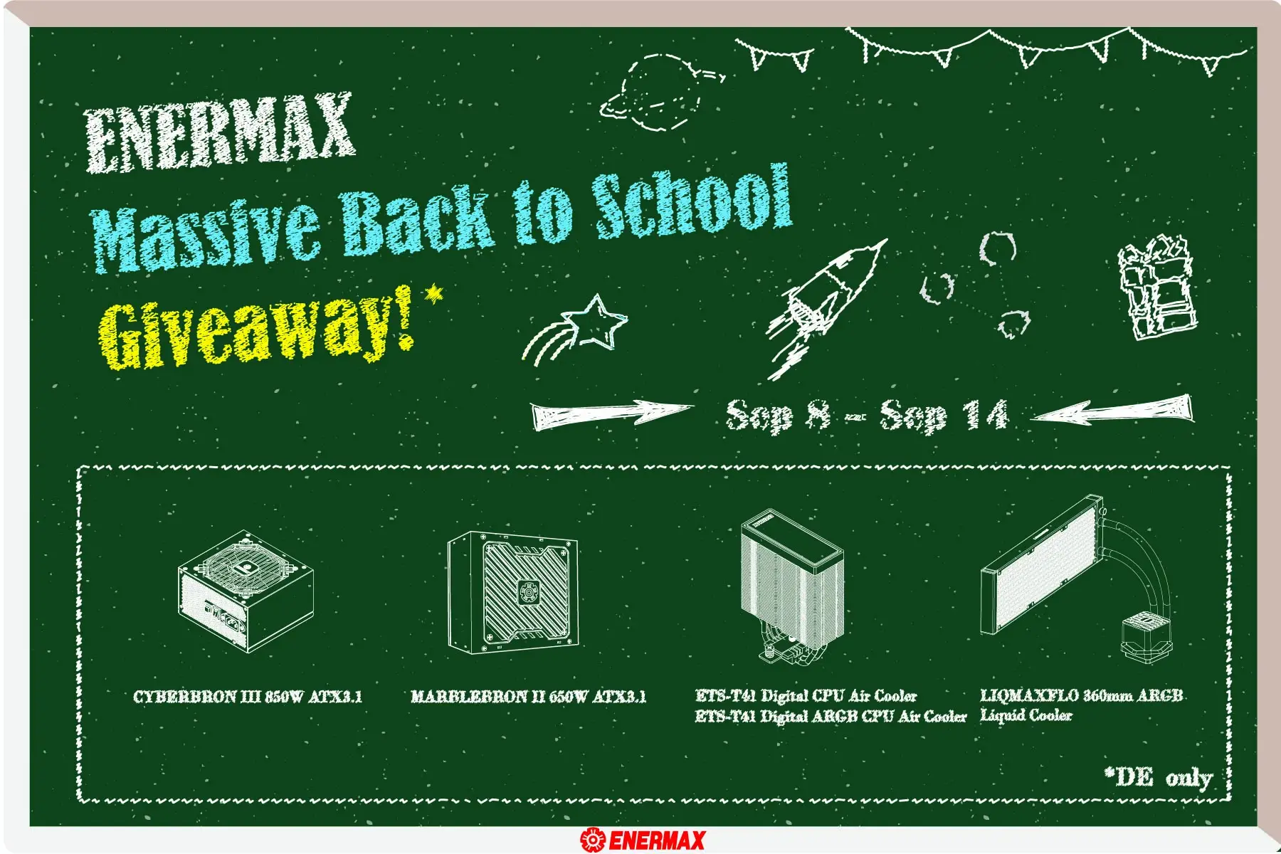 Back to School Massive Product Giveaway (Closed)