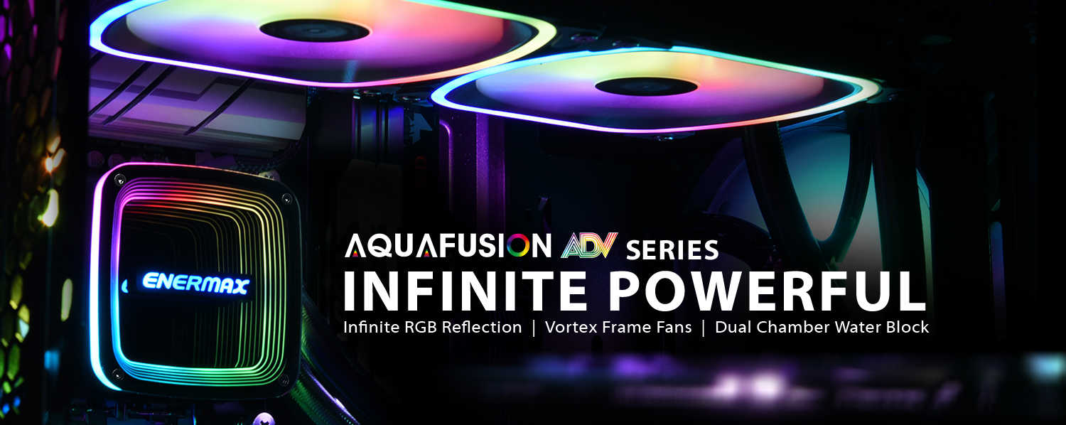 ENERMAX launches AQUAFUSION ADV AIO CPU Cooler