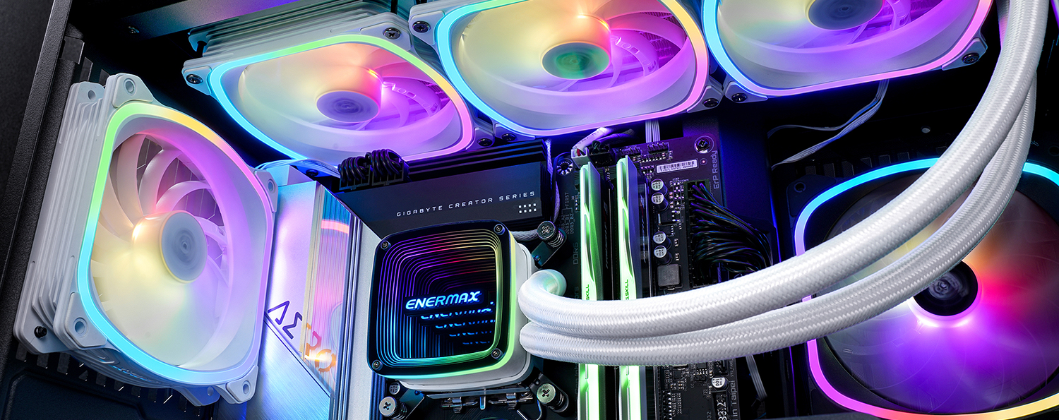 ENERMAX Introduces a New White 360mm Model to The AQUAFUSION ADV AIO CPU Cooler Series