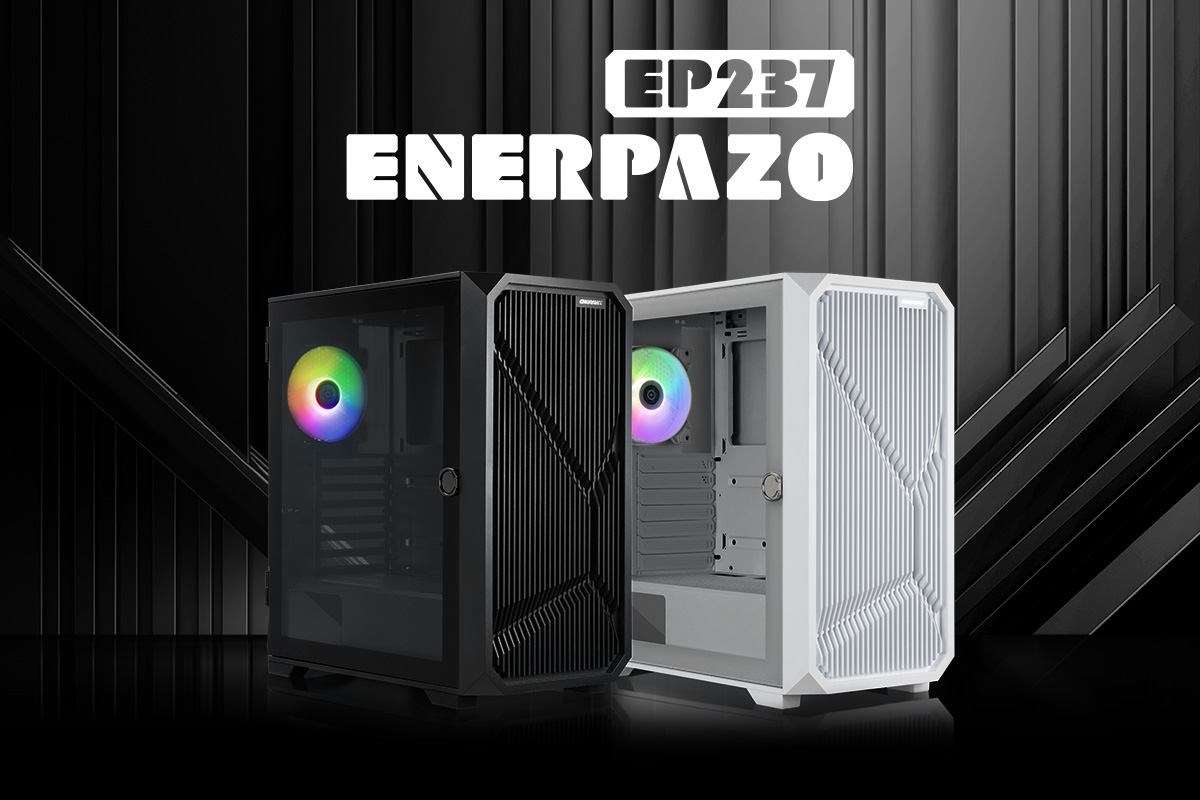 ENERMAX Unveils ENERPAZO EP237 - A Mini-Tower Case Tailored for PC DIY Newcomers