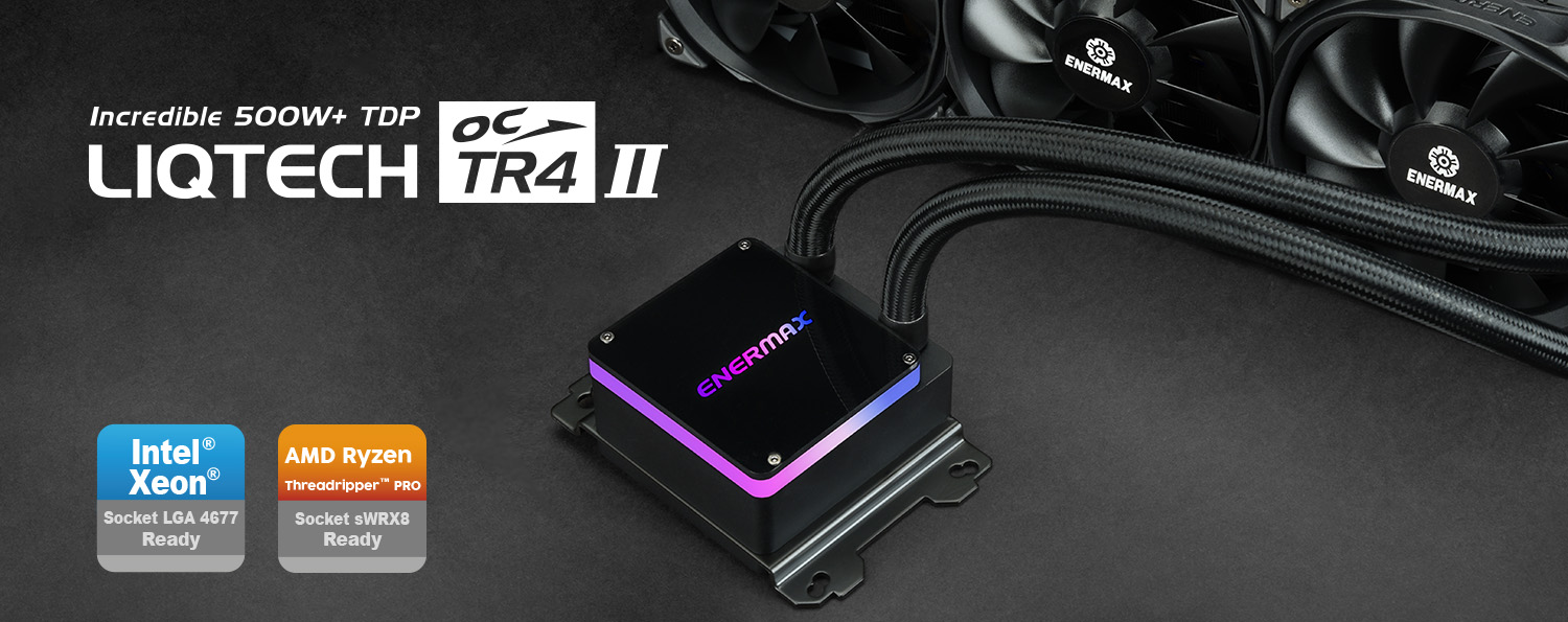 ENERMAX 推出第一款支援Intel® Xeon® “Sapphire Rapids” CPU的LGA4677 一體式水冷散熱器