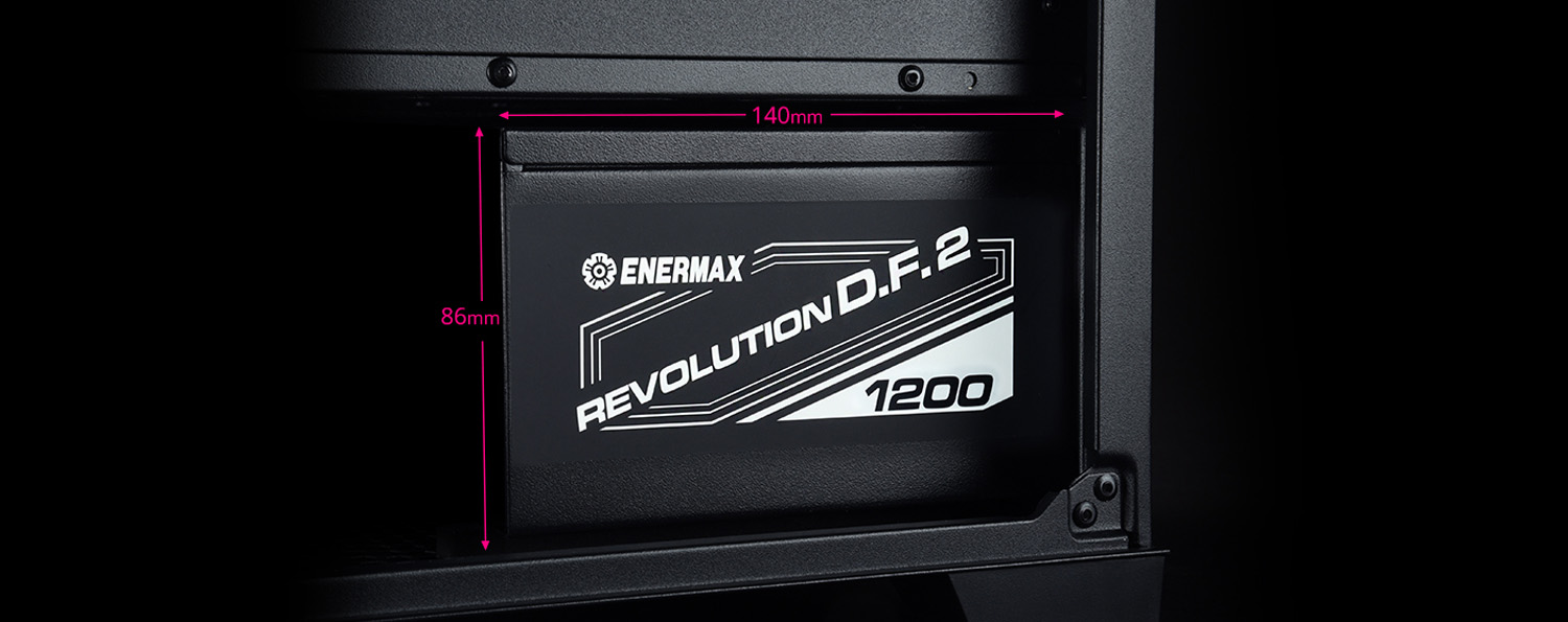 ENERMAX Announces New Kilowatt REVOLUTION D.F. 2 Power Supply Series with 1050W & 1200W
