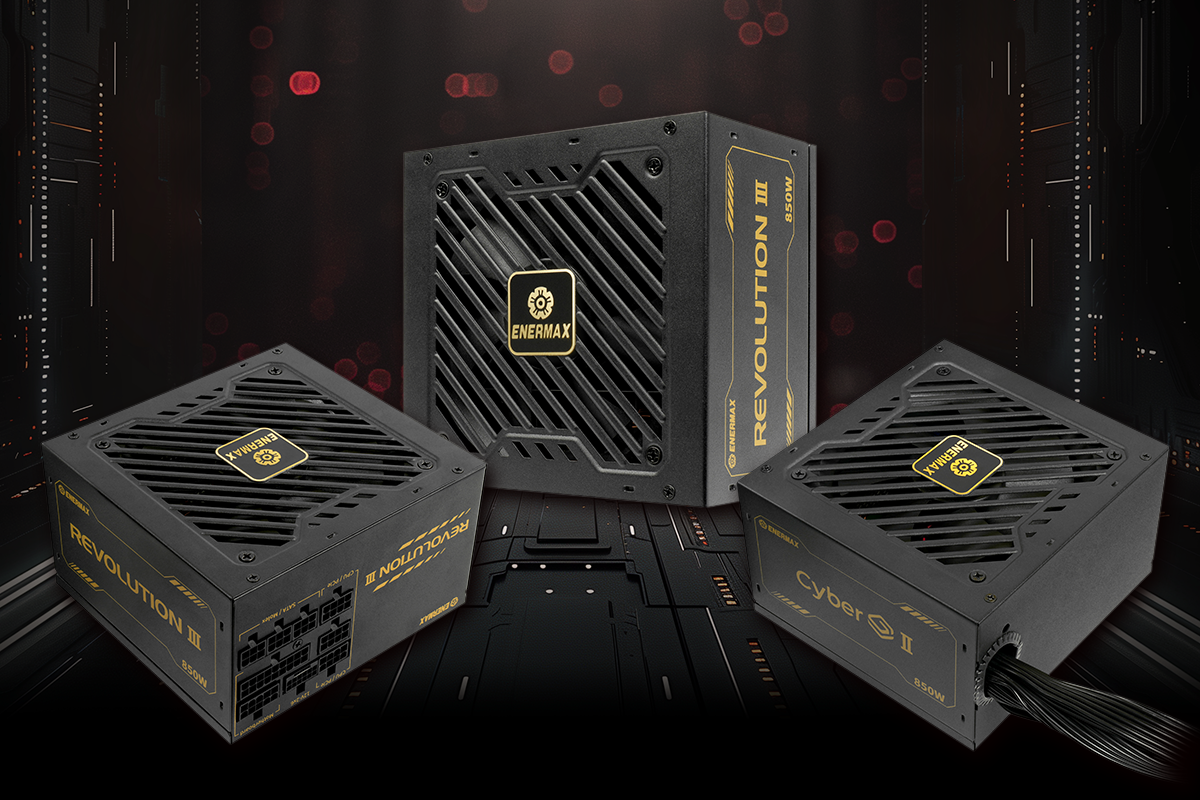 ENERMAX 保銳科技推出金牌ATX 3.1 電源供應器：  REVOLUTION III 和CyberG II系列