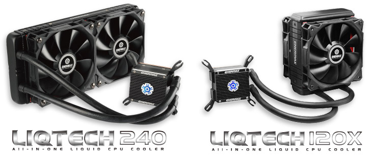 水行熱散 冷鋒壓陣ￚ ENERMAX LIQTECH 120X及240 水冷散熱器