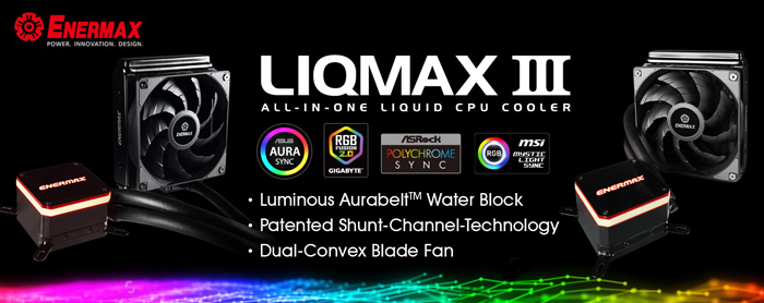 ENERMAX推出全新水冷虹彩晶凌