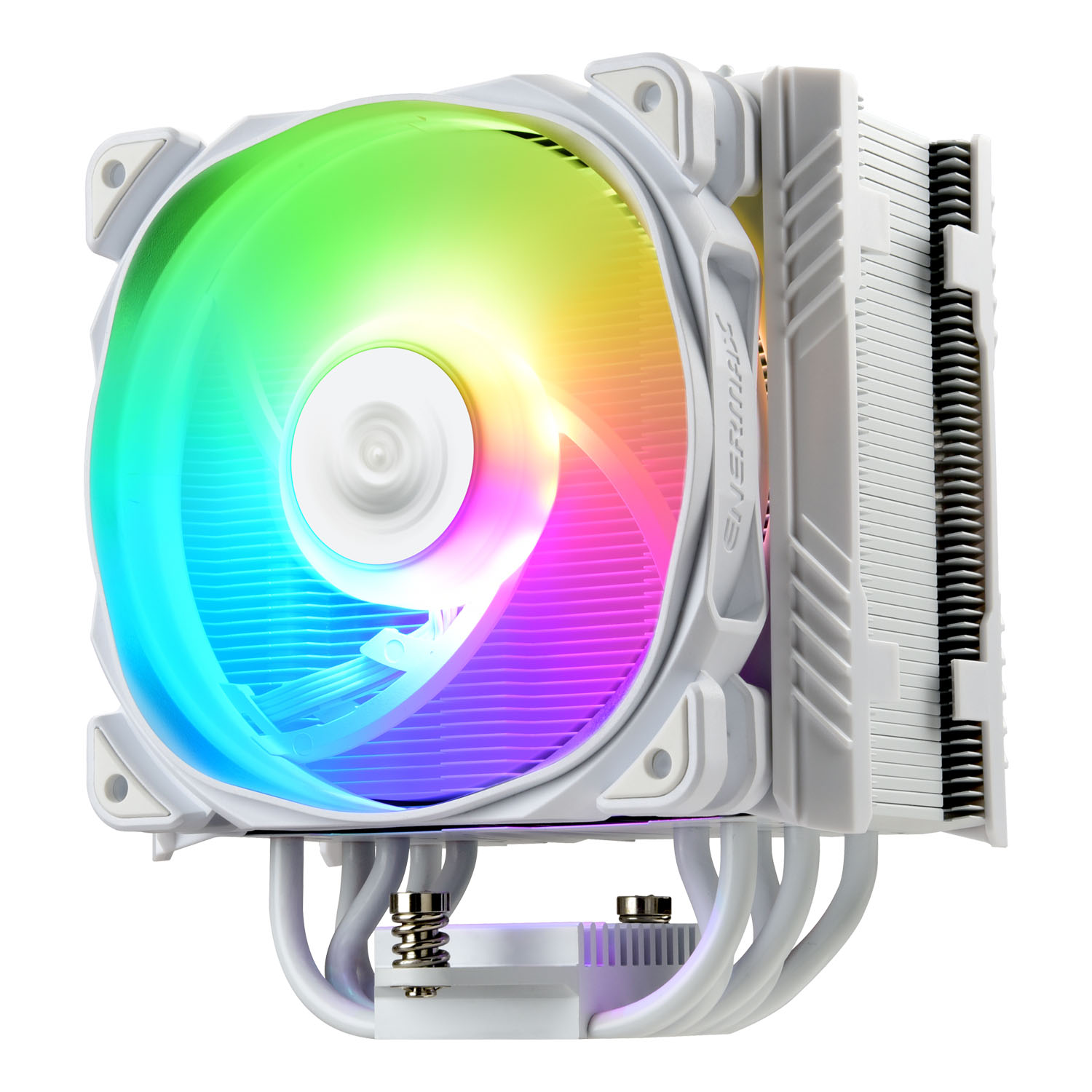 ETS-T50 AXE Series High Performance ARGB 120mm Air CPU Cooler, White