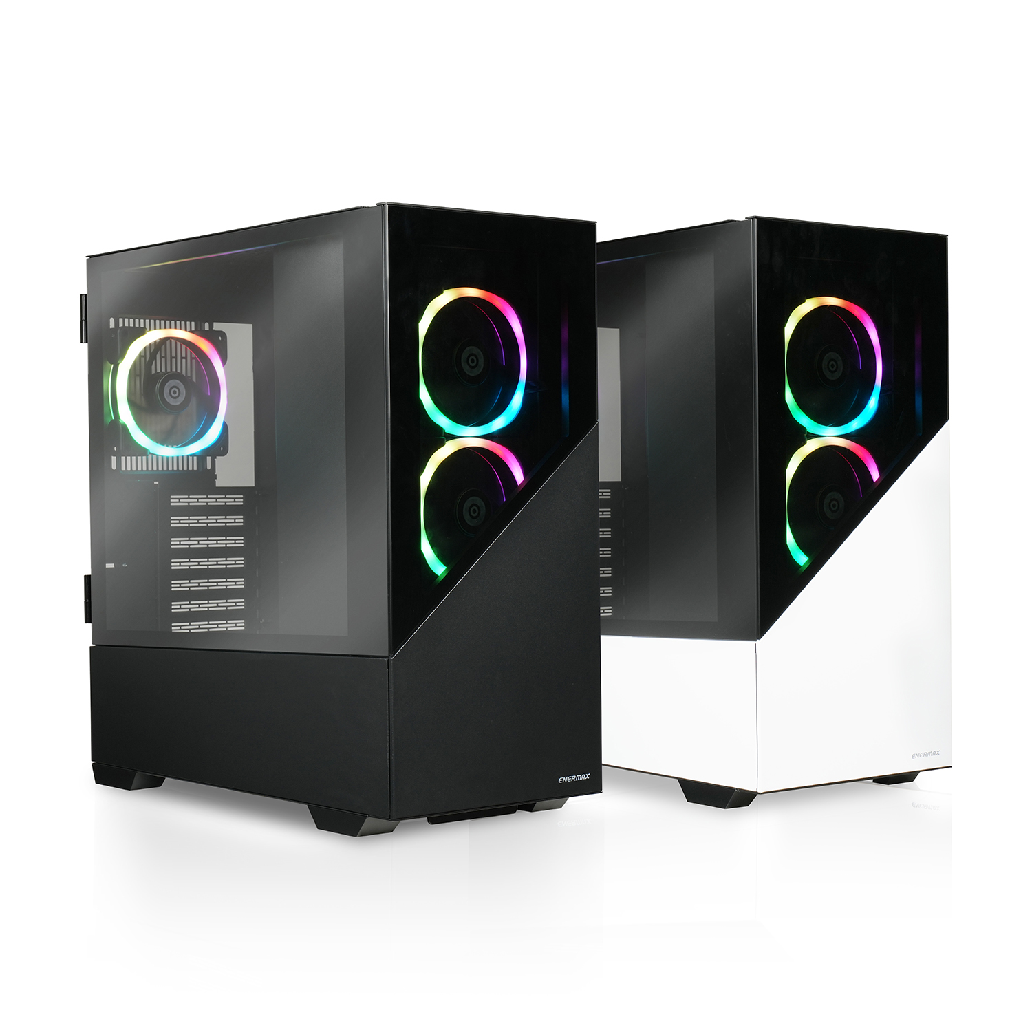 ENERMAXK8 ARGB Tempered Glass Mid-Tower PC Case