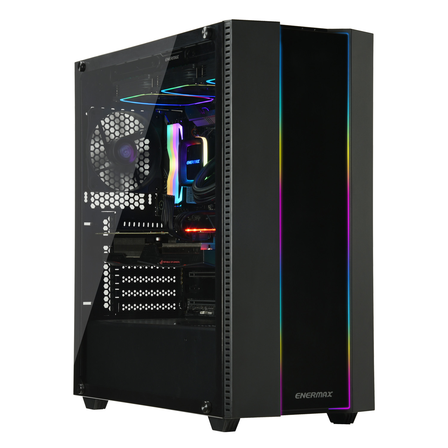 MAKASHI II ARGB Tempered Glass Full-Tower PC Case