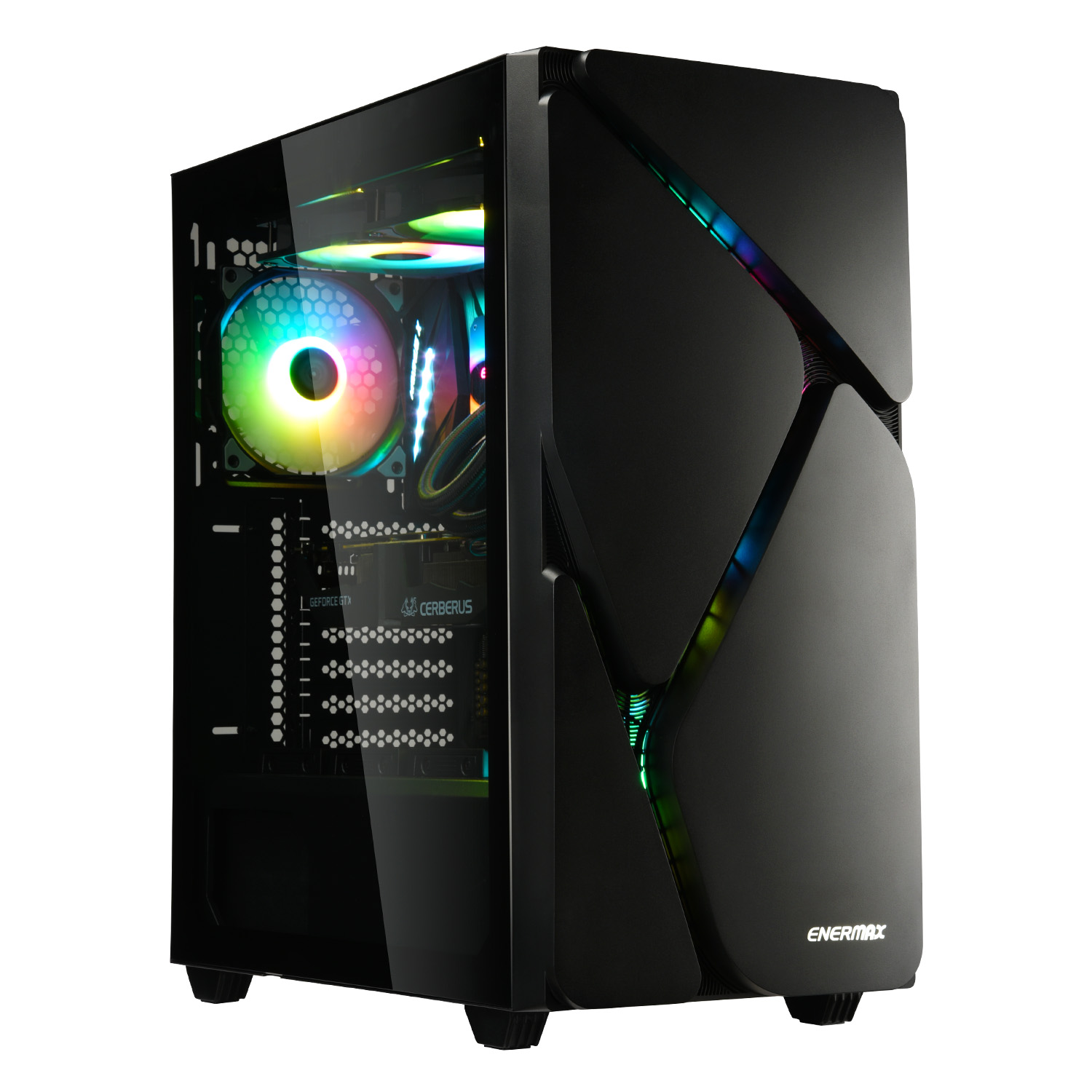 冰曜石 MarbleShell MS30 ARGB 中直立式機殼