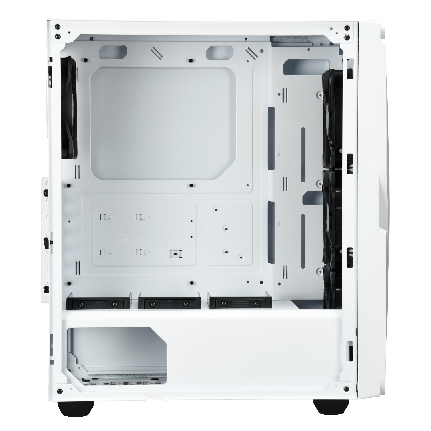 冰曜石 MarbleShell MS30 ATX RGB 電腦機殼-白色-3
