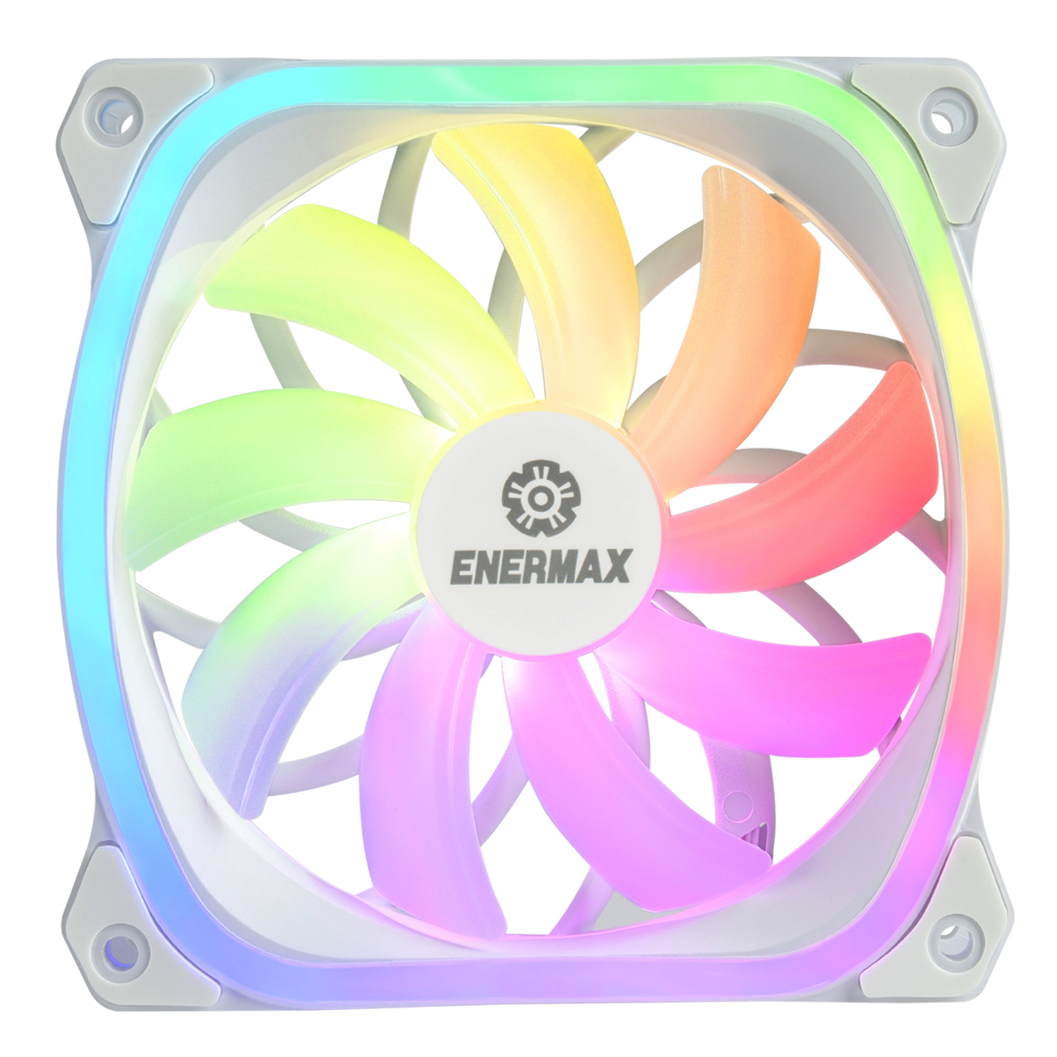 SquA RGB ADV 120mm ARGB PWM PC Case Fan, White