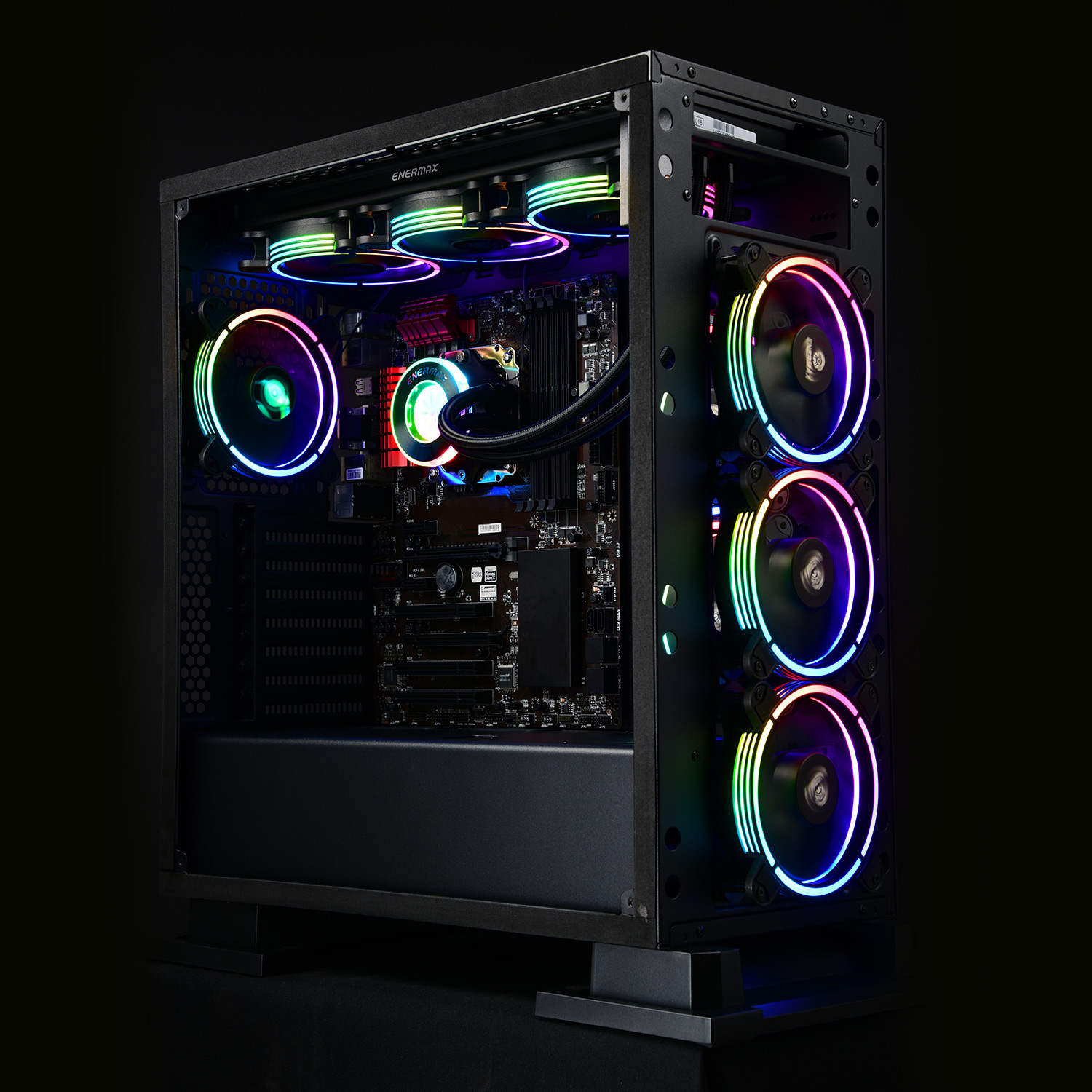 金彩蝠 A T.B. RGB AD. ARGB 12公分風扇 - 三顆包-6