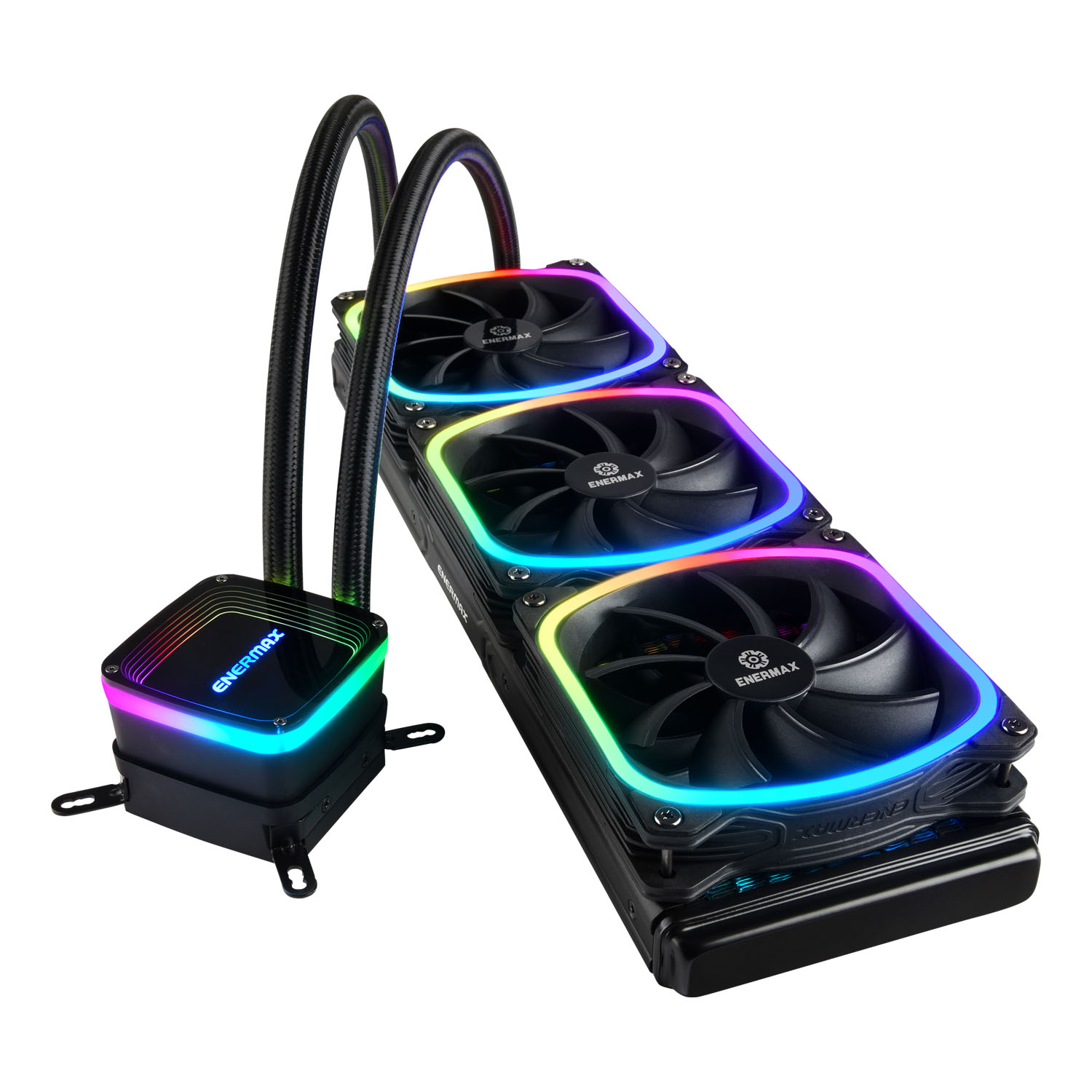 幻彩晶蝶 AQUAFUSION 360 ARGB CPU水冷散熱器