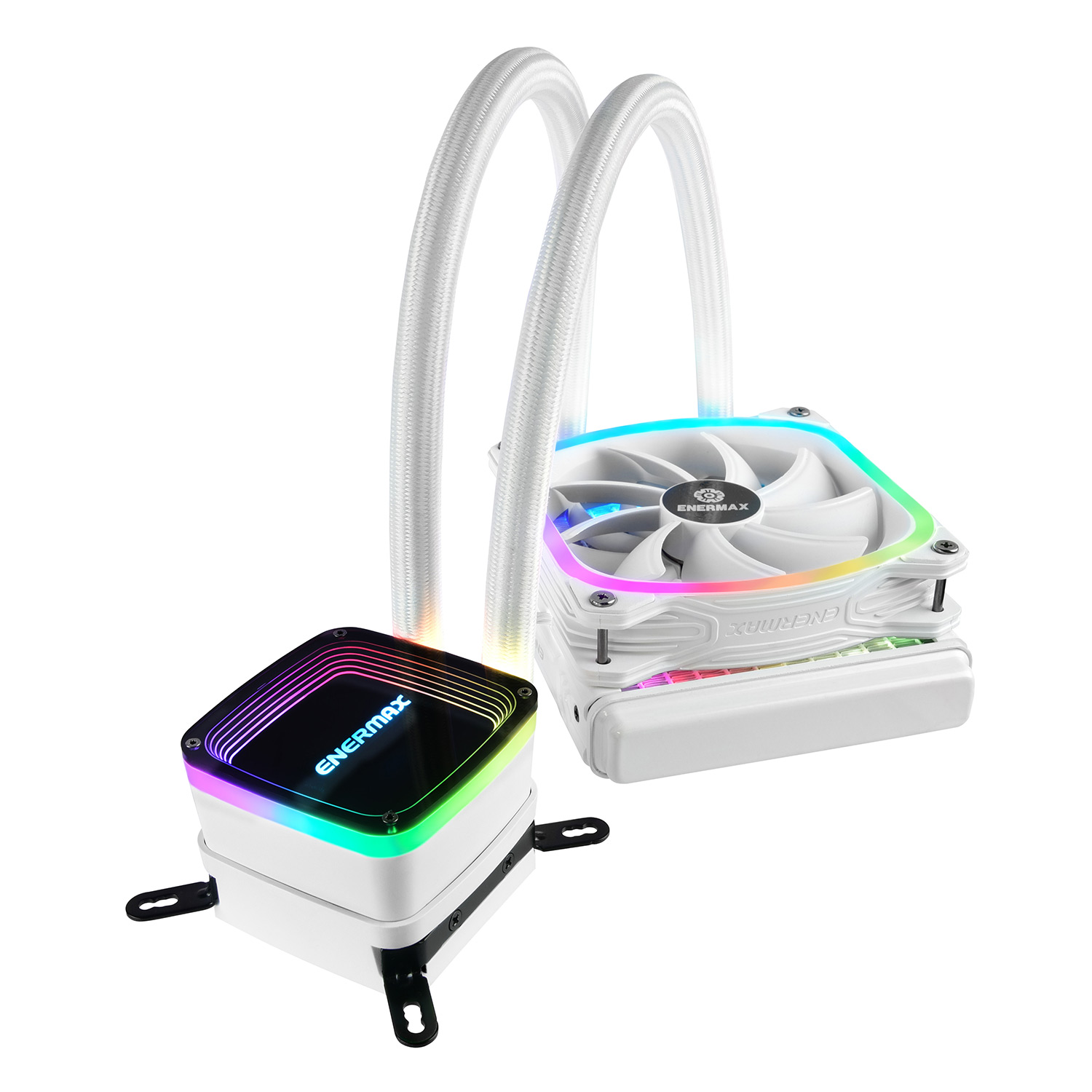 AQUAFUSION Series 120mm Liquid CPU Cooler, White