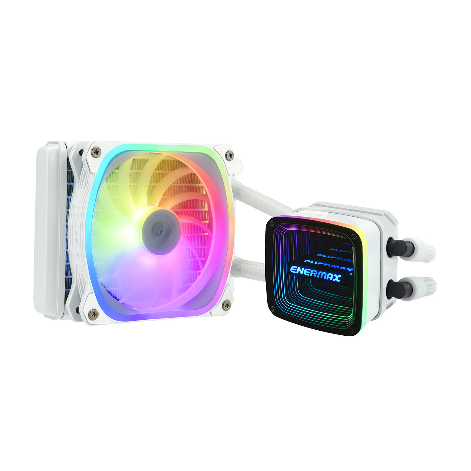AQUAFUSION ADV Series 120mm Liquid CPU Cooler, White