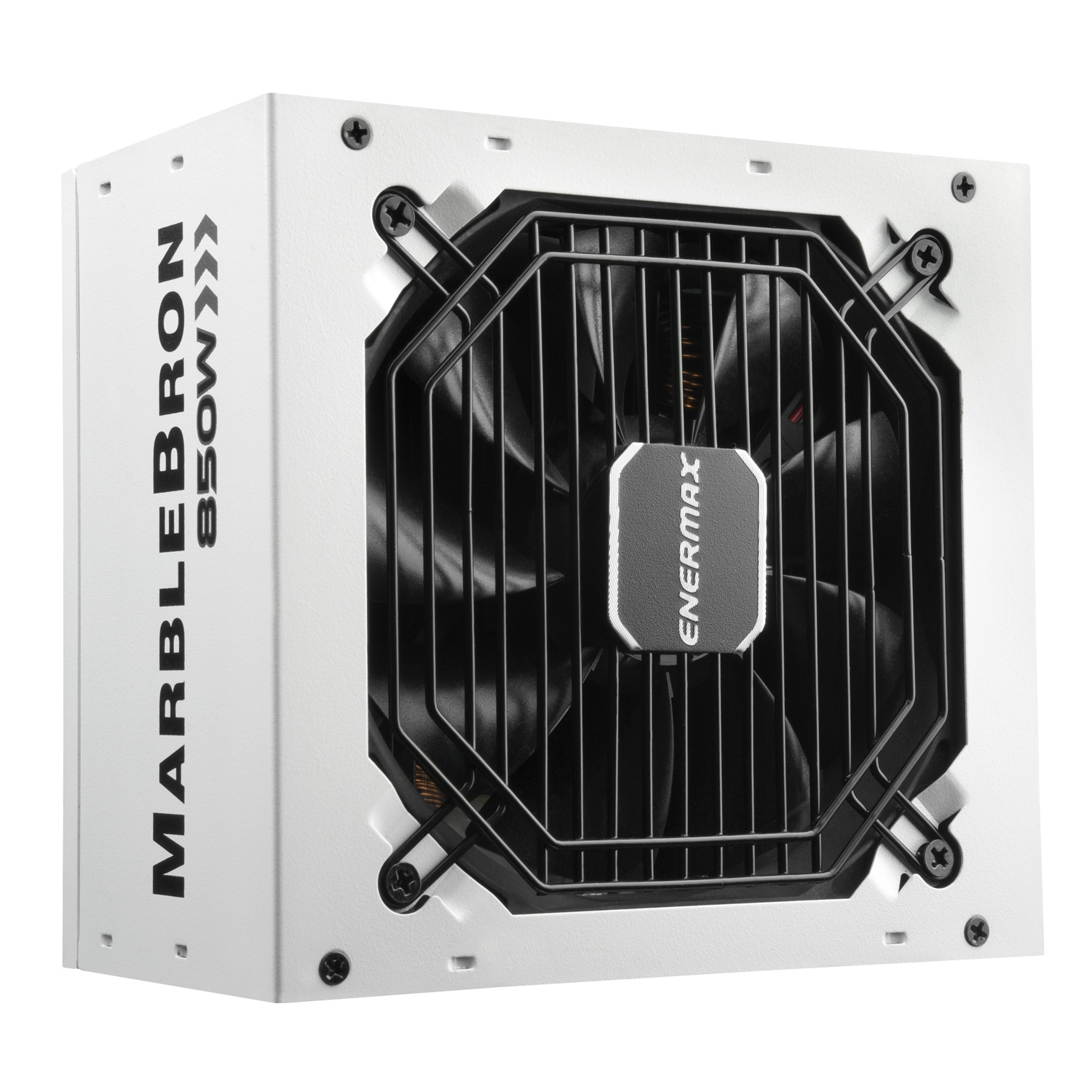 銅競魔 MARBLEBRON 850W 銅牌半模電源供應器-白色