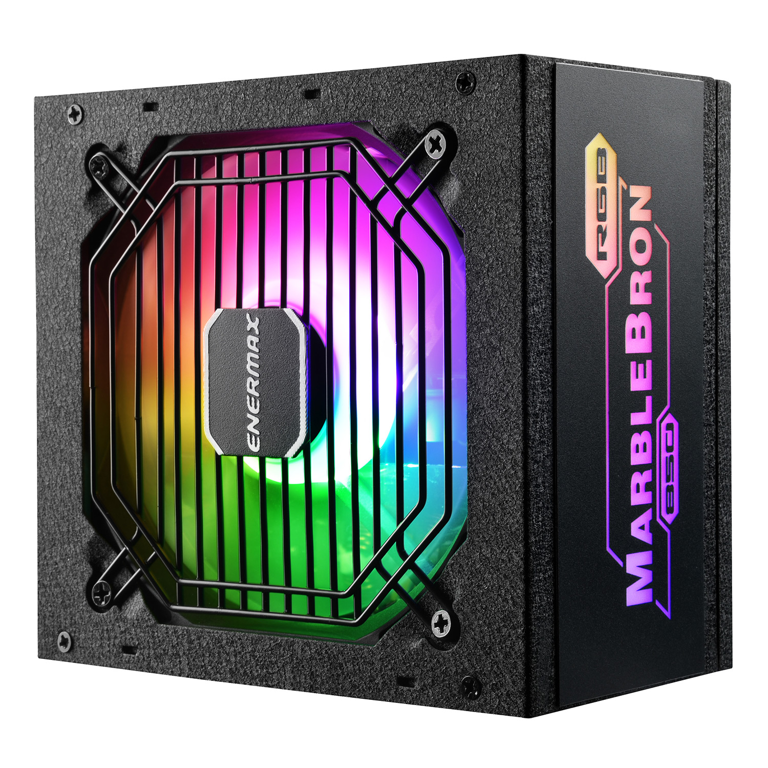 MARBLEBRON 850 Watt 80 PLUS Bronze Semi-Modular RGB Power Supply-5
