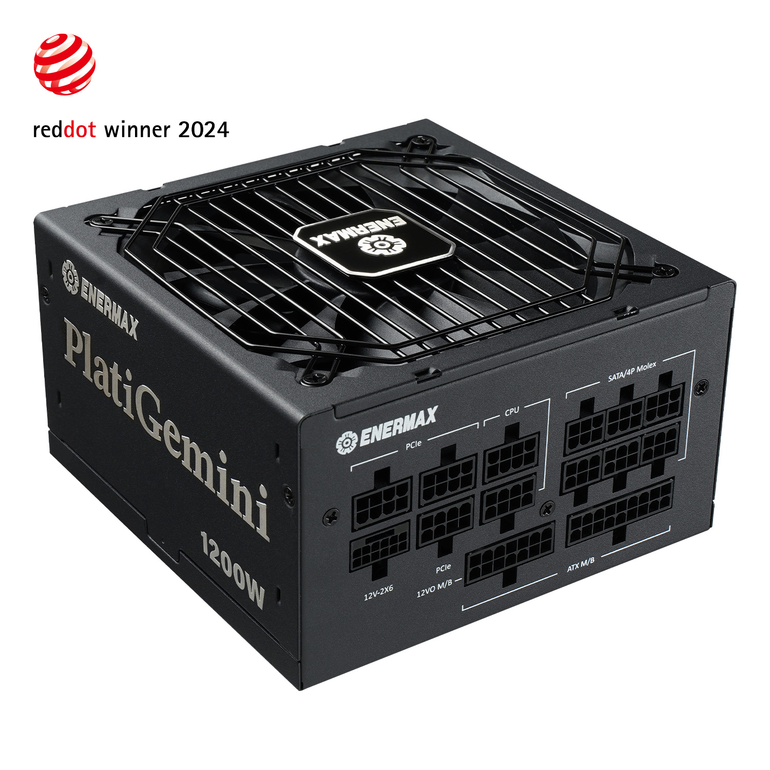 PlatiGemini 1200 Watt 80 PLUS Platinum Fully Modular ATX 3.1 &amp;amp;amp; ATX 12VO Power Supply_01