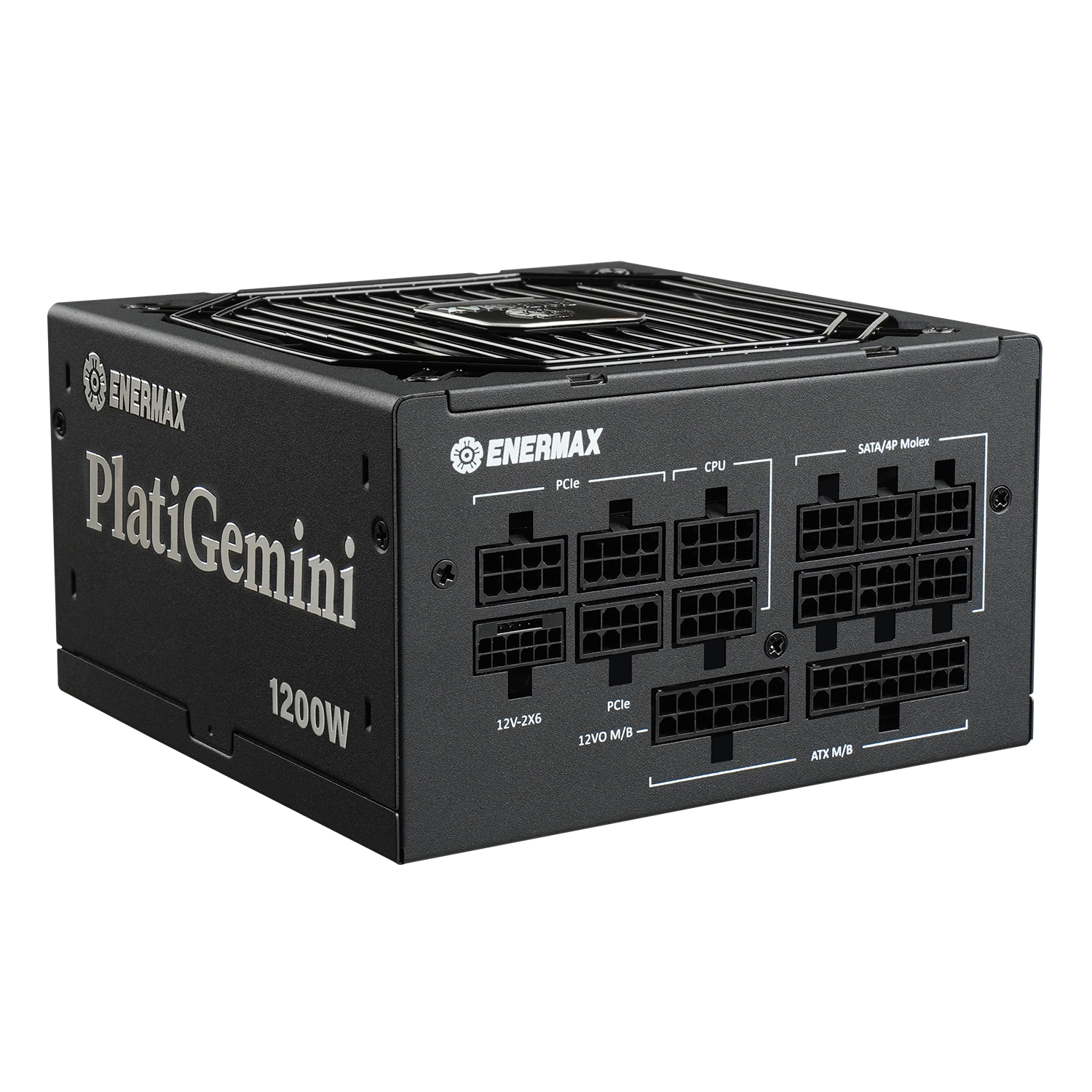 PlatiGemini 1200 Watt 80 PLUS Platinum Fully Modular ATX 3.1 &amp;amp; ATX 12VO Power Supply_03