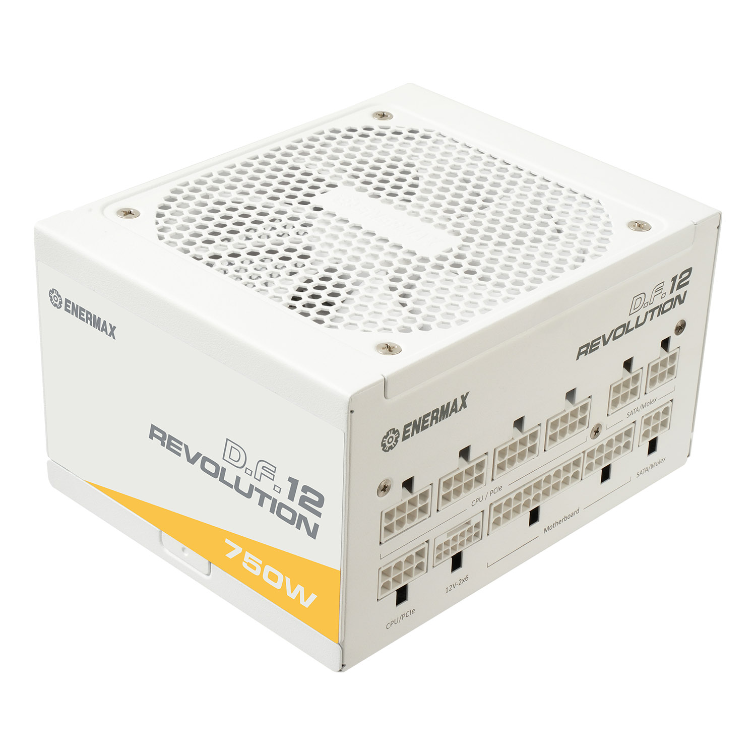 REVOLUTION D.F. 12 750 Watt 80 PLUS Gold Fully Modular ATX 3.1 Power Supply, White