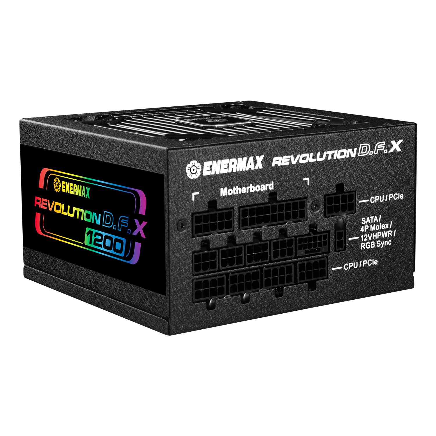 金靜冰核D.F. X REVOLUTION D.F. X 1200W金牌認證電源供應器-04