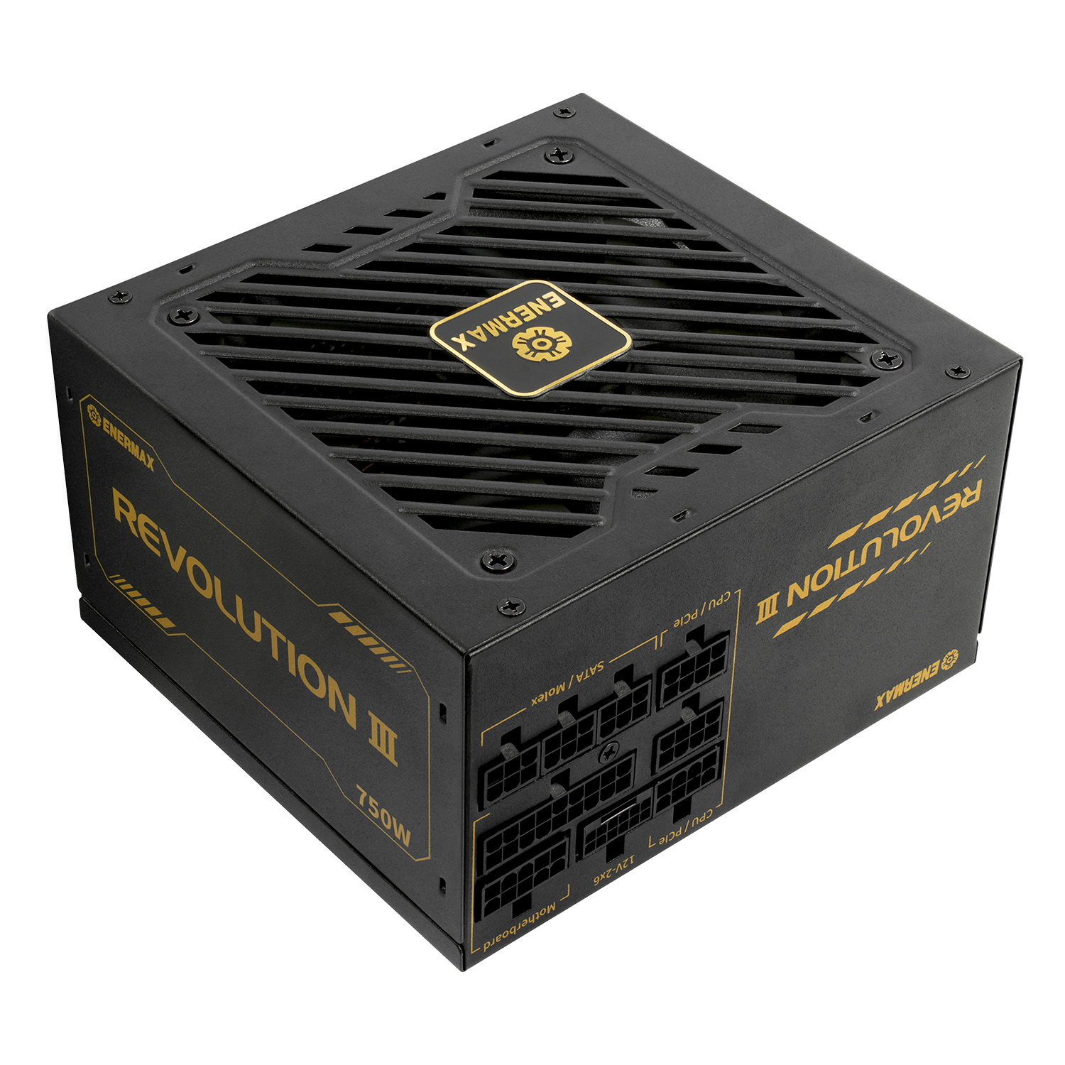 金靜冰核系列 REVOLUTION III 750W ATX 3.1 金牌全模電源供應器