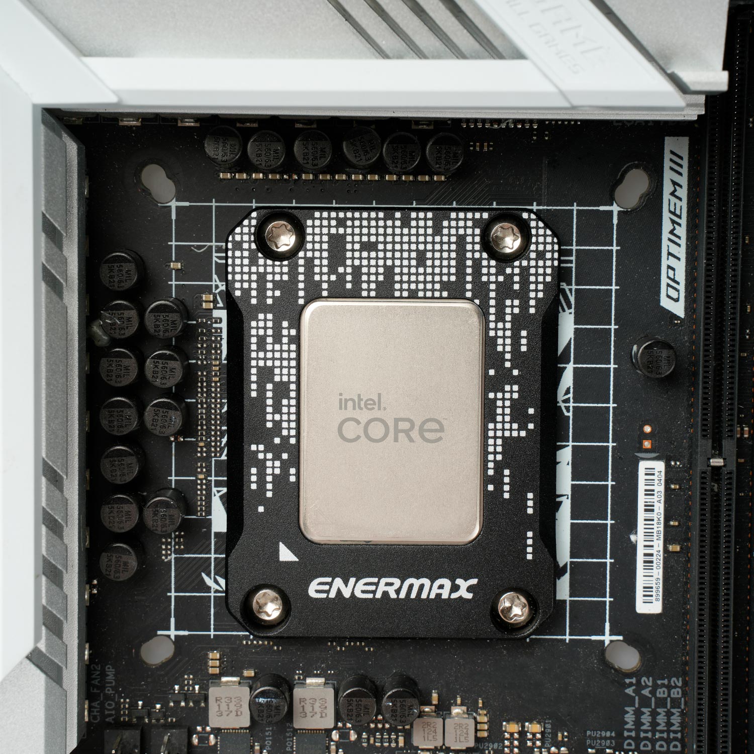 Anti-Bending CPU Corrective Frame