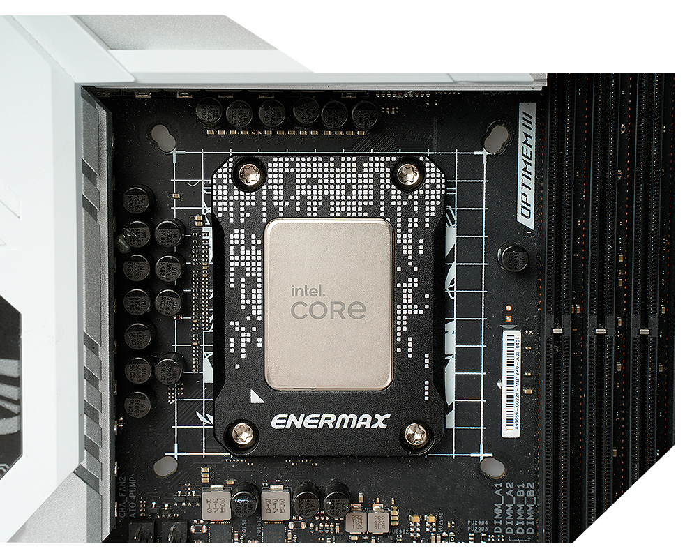 Anti-Bending CPU Corrective Frame